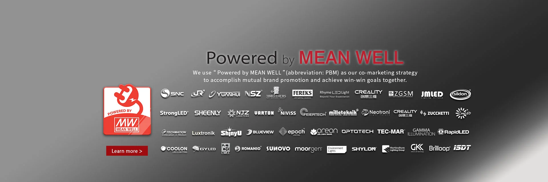 Powered by MEAN WELL