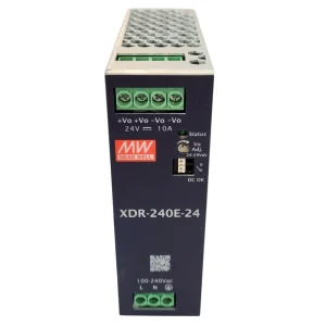 منبع تغذیه 24 ولت 10 آمپر XDR-240E-24