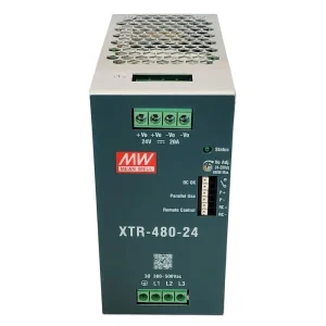منبع تغذیه ریلی 24 ولت 20 آمپر XTR-480-24